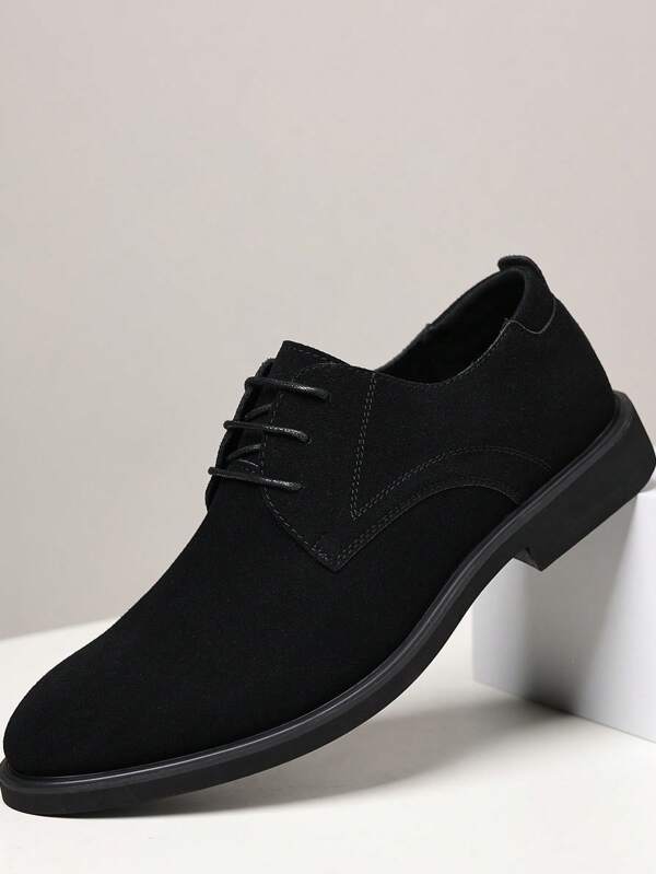 Nuevos zapatos Oxford casuales de moda para hombres con puntera redonda