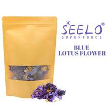 Seelo 1.76oz Egyptian Blue For Lotus Flower Tea -  50g/Bag Whole Blossom, Hypoallergenic, Freshness Guaranteed, Gift Collection. - 50g(1.75oz) - 查看 2