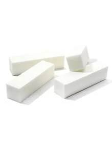 1/3/10/20 pezzi Lime per unghie, lime per unghie bianco lucidante, adatte per unghie finte e smalto, uso professionale per manicure