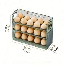 Christmas-Exclusive Egg Rack For Convenient Storage And Counting Of Eggs. One Box Can Hold 30 Christmas Refrigerator Egg Racks - Green - View 5