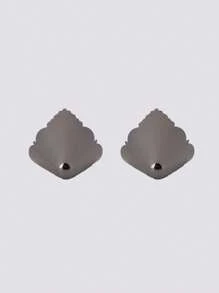 2pcs Metal Shoe Toe Protector, Anti-Kick Wear-Resistant Decorative Shoe Tip Clip-On (Without Glue) For Modifying High Heels, Pointed Toe & Wedge Shoes