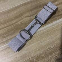 1 PC Adjustable Elastic Waist Belt Metal Buckle Fashion Apparel Accessories Female Belt Fall, Autumn, Halloween - Multicolor - View 14