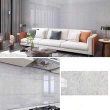 10pcs/Set 1.8m² Simple Marble Pattern Ceramic Tile Sticker, Aluminum Composite Panel Wall Sticker, PVC, Imitation Marble Tile Flooring Sticker, For Living Room, Toilet, Kitchen Home Decor. Thick Floor & Wall General Use Wallpaper, Home Decoration Self-Adhesive - Multicolor - View 7