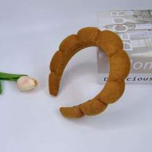 1pc Women Simple Cloud-Shaped Headband For Washing Face Hairband Diadema Hair Hoop