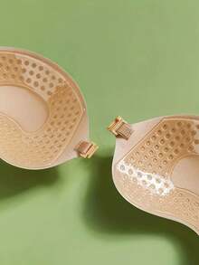 Skin Tone Black With Bonded Bra For Women, Reusable Push Up Bra, Invisible Backless Bra For All Seasons - Multicolor - View 1