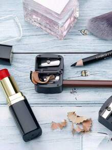 8/4/2pcs Makeup Pencil Sharpener, Lip Liner Pencil Sharpener, Eyebrow Pencil, Eyeliner Pencil Makeup Tool Sharpener, Eyeliner Pencil Sharpener, Double Hole Design, Excellent Material,Big & Small Hole Design, Easy To Use,Portable, Wide Application, Suitable For Beauty Salons, Nail Salons