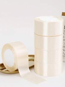 1 卷 4 厘米宽 x 22 米长丝带 DIY 手工玫瑰花丝带蝴蝶结发饰蛋糕盒鲜花装饰彩色丝带婚礼装饰汽车内饰