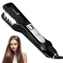 UKLISS Steam Hair Straightener | PTC Heating | Adjustable Temperature 150-230°C | 2m Cord | 360° Rotating Plug - UK Plug(220-240V) - View 11