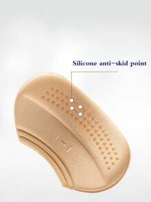 Gel Heel Pad For Women, Anti-Slip & Friction-Reducing Heel Grips For Shoes, Adjust Shoe Size Up To 0.5 Size