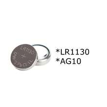Kit 10 / 50 Alkaline Button Battery LR44 A76 AG13 LR41 AG3 LR621 AG1 164 V364 LR626 AG4 377 LR1130 AG10 - Bạc - Xem 10