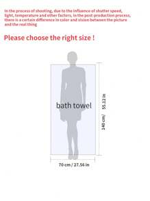 3pcs Set Bath Towels - Striped Shower Towels - 27.55 X 55.11 Inches/70 X 140 Cm - Soft Absorbent, Good Drying Effect - With Hanging Loop, Quick Drying, Easy To Hang - Suitable For All Seasons - Skin-Friendly, No Shedding, No Fading - Bathroom Shower Towel Set - Applicable For Bathroom, Beauty Salon, Hotel, Swimming Pool, SPA, Holiday Travel, Sports, Gym, Beach Back To School For Beauty Salon Home Bathroom