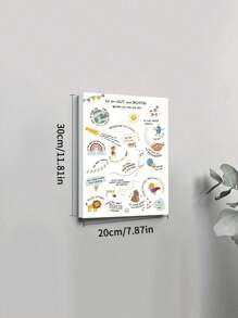 Selbstliebe & Innere Stärke Leinwandposter - ungerahmt, moderne Kunst Dekoration für Schlafzimmer, Kinderzimmer und Klassenzimmer
