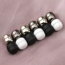 Set de 1 (4 piezas/8 piezas) Alfileres magnéticos para bufanda, pinzas magnéticas versátiles para bufandas de mujer, imanes redondos de colores, accesorios duraderos para bufandas, apropiados para uso diario
