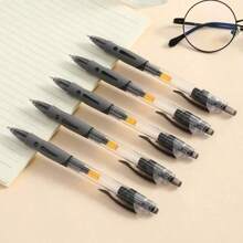 20pcs Retractable Gel Pens, 0.5mm Black Neutral Gel Pens, Retractable Gel Ink Ballpoint Pens, 10 Sets Of Gel Pens + 10 Gel Pen Refills, Suitable For Diary, Office, School And Home Writing
