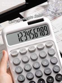 High Value Calculator With Cartoons For Students And Computer Learning - Blue - View 11