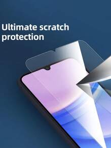 3-pack, compatibel met Galaxy A15 5G/4G-schermbeschermer, mobiele telefoonaccessoires, compatibel met iPhone 16 Pro Max 16 16 Plus 16 Pro 15 Pro Max 15 15 Pro 14 Pro Max 14 13 12 11 gehard glas, hoesjevriendelijk, krasbestendig, geen bubbels, super anti-cadeau voor verjaardagen, familie, vrienden telefoonschermbeschermer