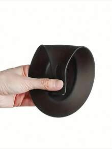 Tapete para colheres de 1/3 peças, tapete para utensílios de cozinha de TPE fácil de limpar, tapete de silicone para colheres, tapete isolado para colheres, tapete para pratos com sabor, suporte para colheres para restaurante - Preto - Ver 6