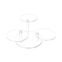 1pc Acrylic Storage Rack, Bedroom/Living Room Cosmetic Display Stand, Desktop Perfume & Sundries Organizer Shelf, Modern Decor