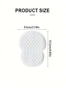 50pcs/Set Odorless Perspiration Absorbing Pads, Suitable For All Skin Types, Breathable One-Time Use Sweat Pads, Necessary For Body Care In Summer, Suitable For Travel, Sports, Outdoor Activities