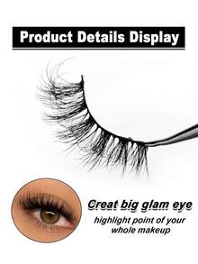 7 Pairs Rikuaild Fluffy & Soft Half False Eyelashes, Natural Look, Criss-Cross Design, Suitable For Daily Wear - Natural Lashes - View 4