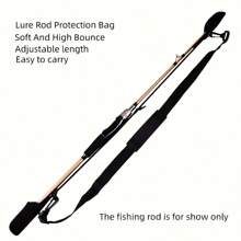 Adjustable Fishing Rod Protective Cover, Portable Fishing Rod Multifunctional Back Strap