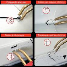 Soldadora Para Reparación De Plásticos Con 200 Grapas Azul - Tipo de Enchufe A USA (110-127V) - Ver 10