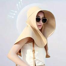 Cappello protettivo per il collo di moda, design semplice e durevole, adatto per spiaggia, attività all'aperto, festival, vita quotidiana d'estate