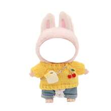 Outfit Set: Sweater And Jeans For Plush Doll, Includes Cute Accessory Bag (Doll Not Included), Merchandise