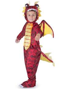 Dragon Costume For Toddlers - Kids - Đỏ - Xem 2