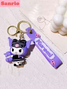 Sanrio Llavero/colgante del personaje Kuromi de Sanrio, adecuado para bolso, llavero, decoración de mochila
