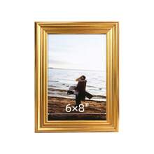 1pc Fashionable Atmospheric Strip Gallery Picture Frame, Black/White/Gold/Silver Frame With Excellent Texture, Can Be Placed Horizontally Or Vertically, Suitable For Capturing Romantic Moments, Wedding Highlights, Display In Nordic Bedroom Or Modern Living Room, Elegant Appearance (Photo Paper Included Randomly) - Multicolor - View 19