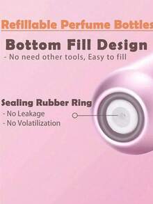 【独立包装及收纳必备】1件组合装,香水独立包装瓶,香水喷雾瓶,迷你可填充喷雾瓶,家居生活,收纳整理,美妆小样独立包装,化妆包,旅行必备 - 彩色 - 查看 6