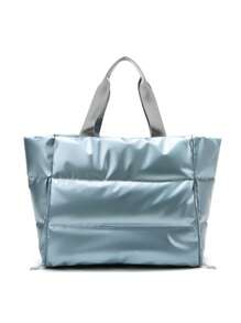 1pc Women's Personalized Pearlescent Colorful Yoga Bag, Multi-Function Travel Bag Fashion Versatile Shoulder Bag, Wet And Dry Separation Fitness Bag With Large Capacity For Yoga Mat Storage, Luggage Bag For Business Trip And Travel, Embroidered Custom Letter Bag, Multi-Functional Portable Handbag And Carry-On Bag, Gift For Family, Friends, Mother, Can Be Used As Mother's Day, Valentine's Day, Nurse's Day, Christmas, Birthday Gifts