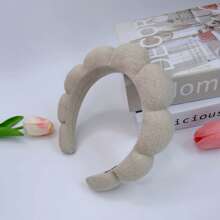 1pc Women Simple Cloud-Shaped Headband For Washing Face Hairband Diadema Hair Hoop