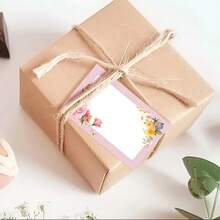 100 张花卉卡片、空白卡片、感谢卡、贺卡、便条卡、书写和邮寄卡片、小型企业用品、礼品卡、生日、独特设计、标签、节日、婚礼派对、学校用品、返校