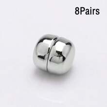 Set de 1 (4 piezas/8 piezas) Alfileres magnéticos para bufanda, pinzas magnéticas versátiles para bufandas de mujer, imanes redondos de colores, accesorios duraderos para bufandas, apropiados para uso diario