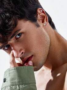 Stainless Steel Magnetic Cubic Zirconia Stud Earrings For Men And Women, Hypoallergenic Non-Perforated, 5-8mm Double Sided Magnet Flat CZ Magnetic Clip Earrings Are Suitable For Daily Travel, Weddings, Dates, Parties And Other Festivals