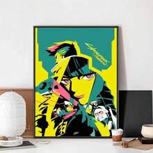 1 tấm áp phích Anime C-Cyberpunk E-Edgerunners không có khung tranh vải áp phích nghệ thuật treo tường tranh phòng ngủ học tập khung tùy chọn - Nhiều màu - Xem 35