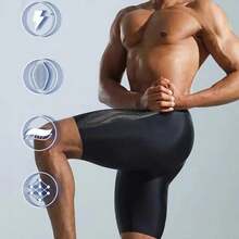 Men Swimwear Surfing Trunk Swim Short Sexy Personality Swimsuit Male Pocket Swimming Beach Board Short Men Bathing - Blue - View 4