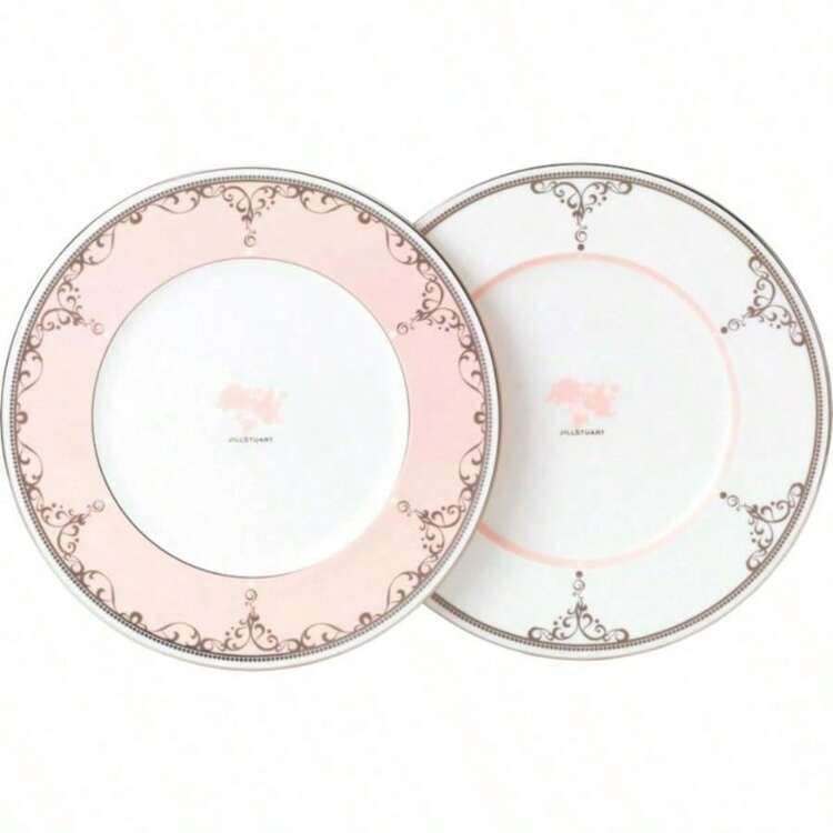 ジルスチュアート JILL STUART プレート 皿 セット 21cm 2柄