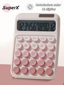 High Value Calculator With Cartoons For Students And Computer Learning - Blue - View 5