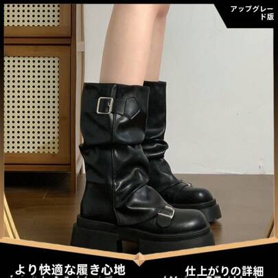 Women Mid-Calf Boots