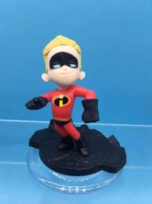 Sanrio (2 Sets, No Duplexes) Disney's Incredibles Series Of Car Assembly Figurines, With Base, Mini Full-Body Model, Multiple Incredibles Characters To Choose From, An Excellent Choice For Small Gifts