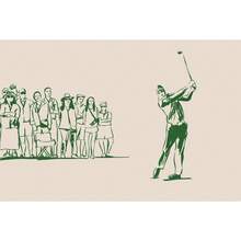 1PC Modern Abstract Simplicity Green Golf Course For Golf Game Posters Canvas Paint Prints Wall Arts Picture For Room Home Decoration Gift Optional Frame ,Wall Art With Frame - Multicolor - View 20