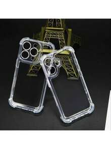A Stylish Phone Case. Does Not Include A Lanyard Or Stand. Clear Acrylic Phone Case For 16/15/14/13/12 Inch Phones. Professional Plus Design With Shock-Resistant, Four-Corner Protection. Stylish And Flexible. Great Gift For Family, Friends, Children, Birthdays, Spring Holidays, Boyfriends, Girlfriends, Valentine's Day. - 無色 - 查看 3