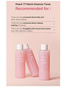 Peach & Lily 77 Niacin Essence Toner 150ml - Tónico Coreano con Niacinamida 5% - Hidratante + Unificador de Tono - Día/Noche - Rosa coral - Ver 9