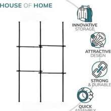 Expandable Clothing Rod: Versatile Wardrobe Rail Alternative - 1 - View 6