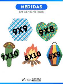 Sticker For June Festival Clothing Patchwork Patch Does Not Damage The June Festival Clothing In Cloth Guitar Bonfire - KIT WITH 2 CARDS - View 2