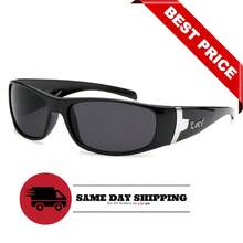 Hardcore Gangster Sunglasses Classic Lowrider Biker  Designer Eyewear - 9030 Black - View 2