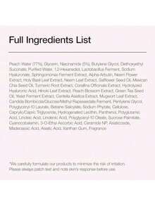 Serum Facial Peach 70 con Niacinamida 30ml - Sérum Iluminador e Hidratante - Reduce Poros y Manchas - Tratamiento Diario de Belleza - Rosa Pálido - Ver 6
